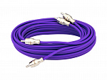 2RCA кабель AURA RCA-B250MKII 5 метров OFC
