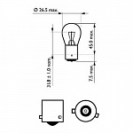 Лампа P21W OSRAM int.
