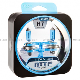 Купить галогеновые лампы Лампа MTF Light Titanium H7 в Череповце