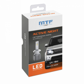 Купить светодиодные лампы в фары LED фары MTF ACTIVE NIGHT H4/H19 в Череповце